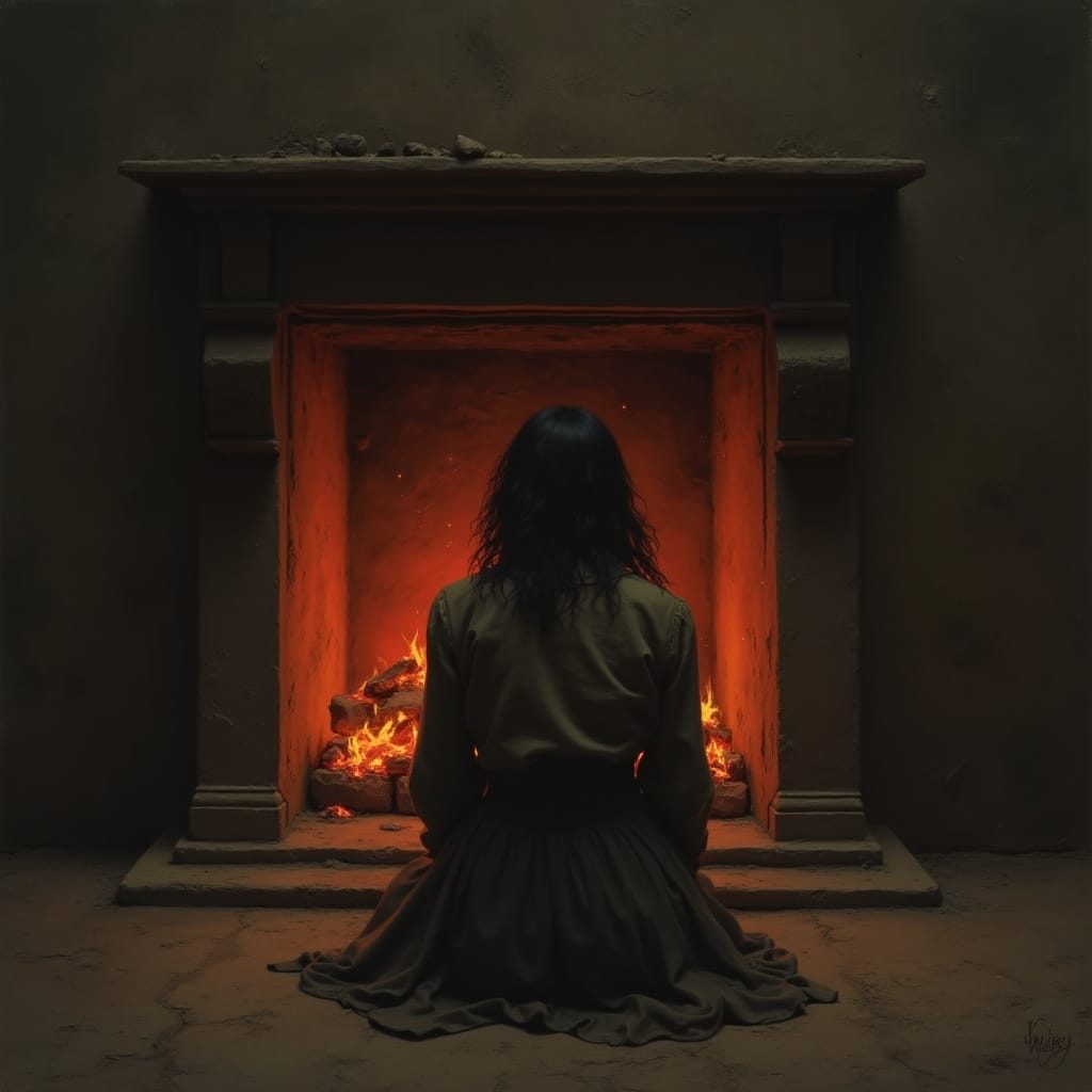 Faces in the Fire